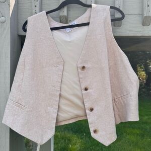 OLD NAVY tan vest